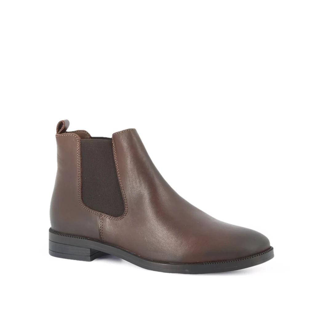 Image (1) de la chaussures Simplement B - Boots Marron en Cuir