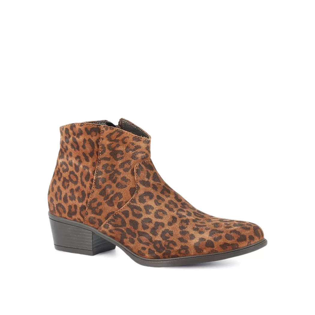 Image (1) de la chaussures Diabolo Studio - Boots Marron en Cuir nubuck