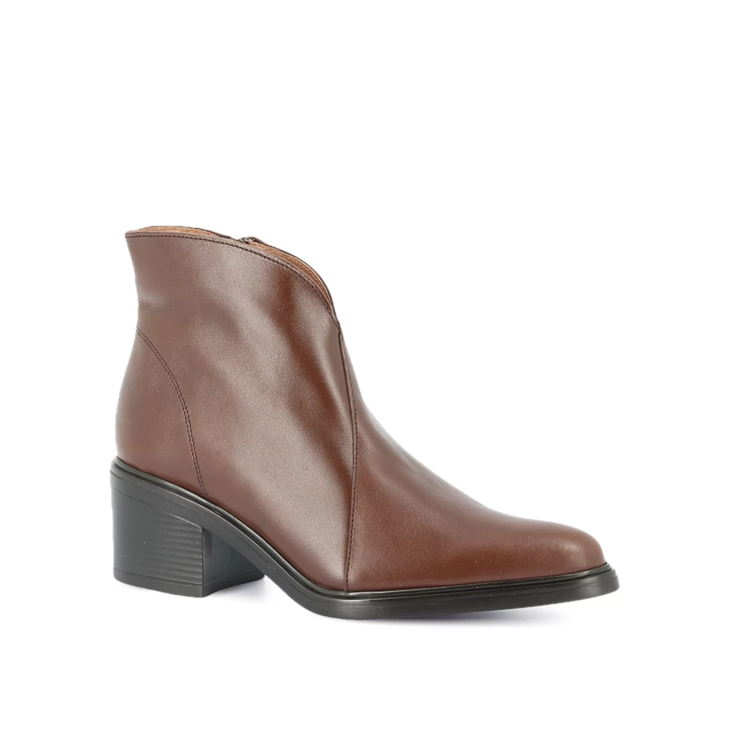 Image (1) de la chaussures Free Monday - Boots Cuir naturel / Cognac en Cuir