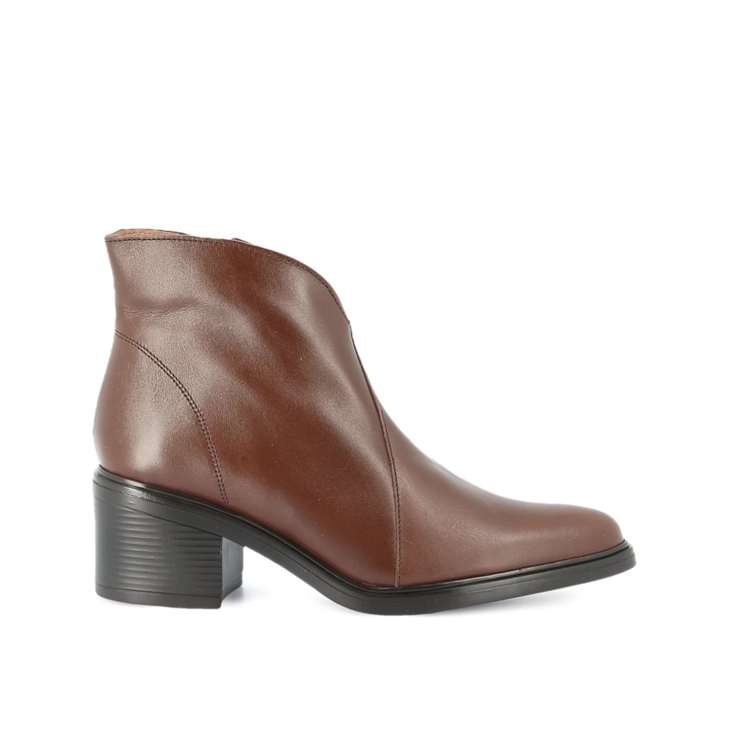 Image (2) de la chaussures Free Monday - Boots Cuir naturel / Cognac en Cuir