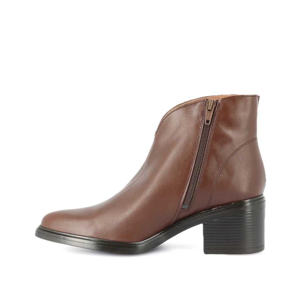 Image (4) de la chaussures Free Monday - Boots Cuir naturel / Cognac en Cuir