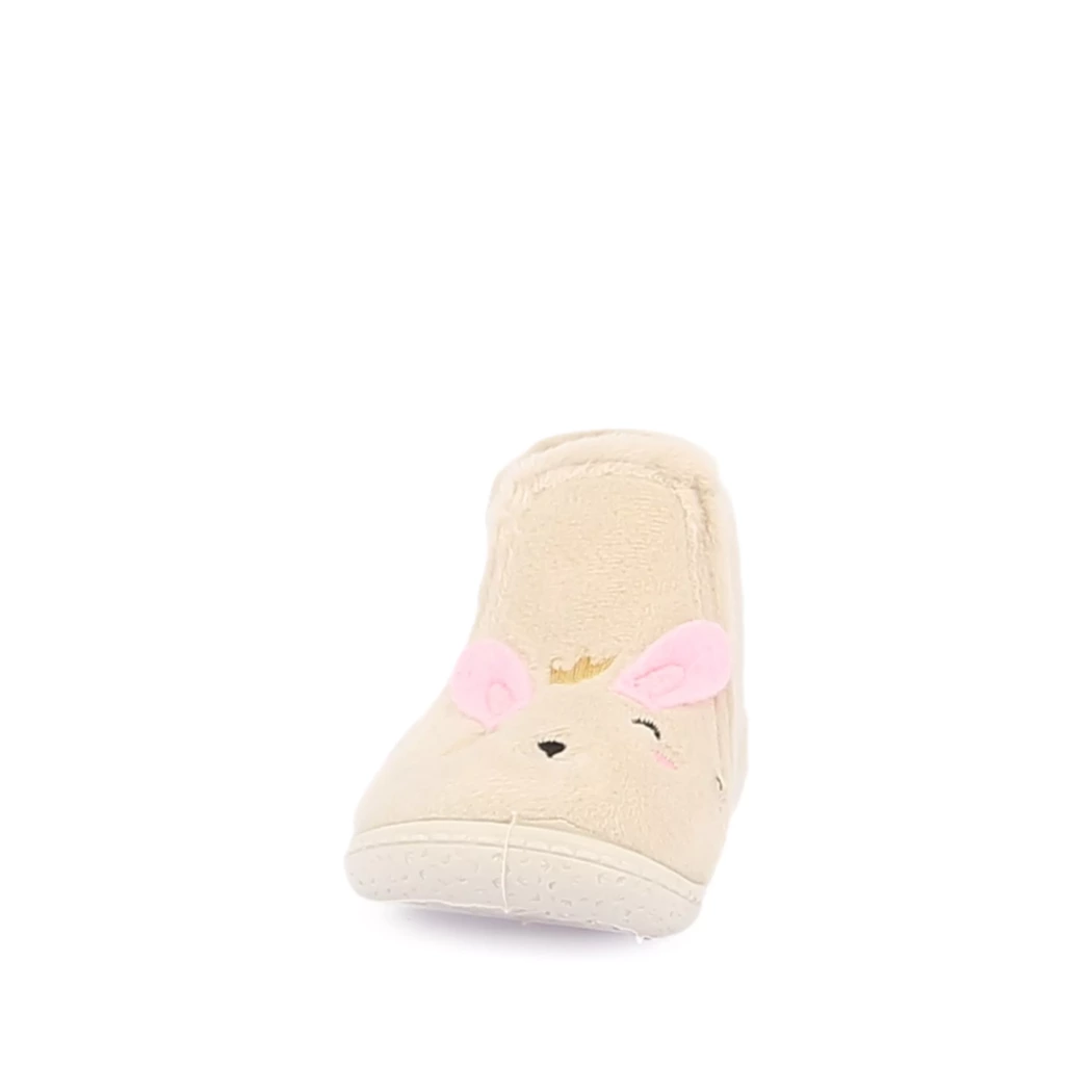Image (5) de la chaussures Bossi - Pantoufles et Chaussons Beige en Textile