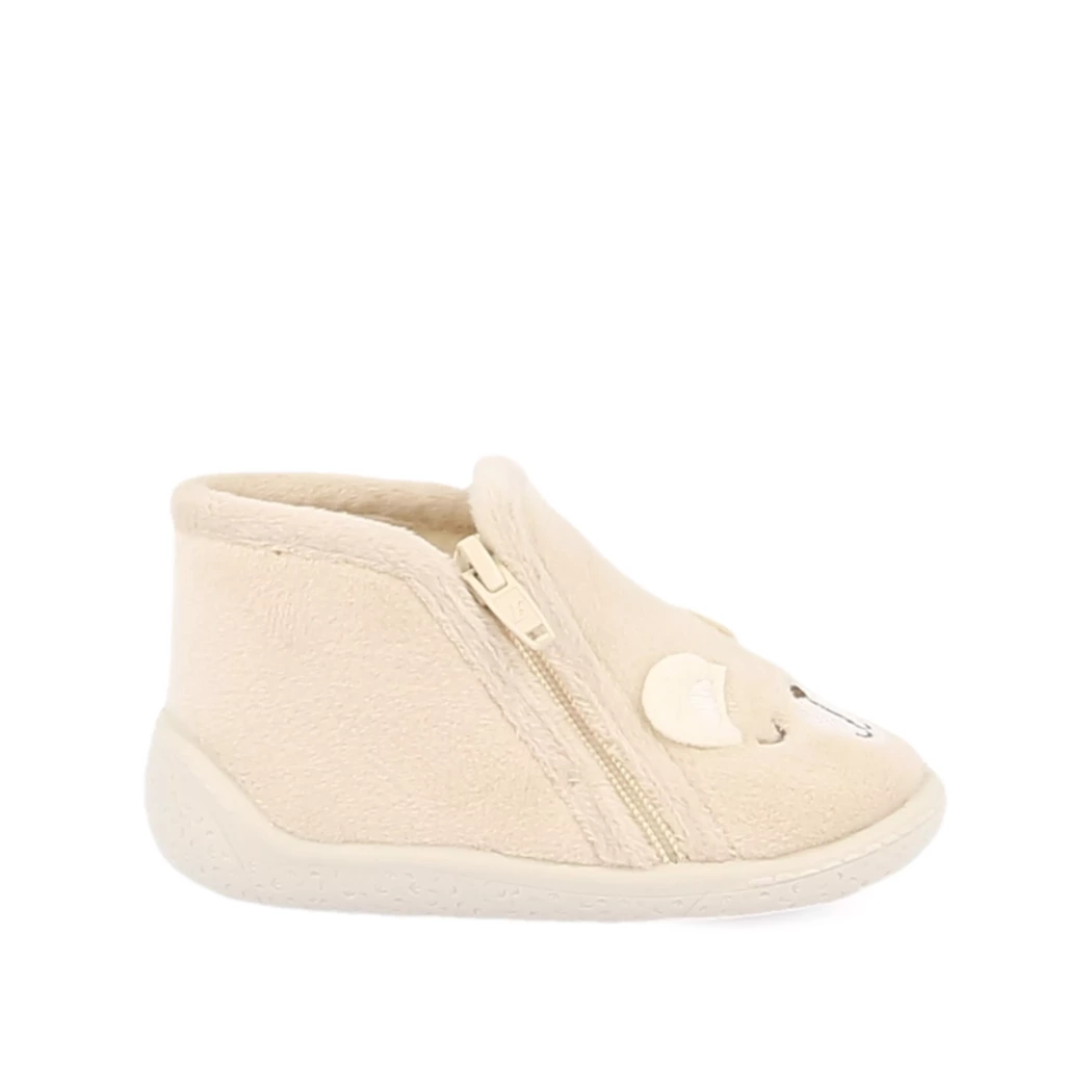Image (2) de la chaussures Bossi - Pantoufles et Chaussons Beige en Textile