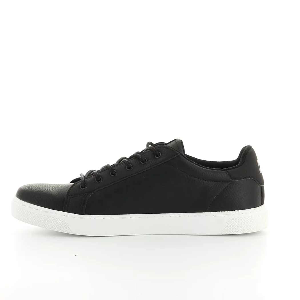 Image (4) de la chaussures Jack & Jones - Baskets Noir en Cuir synthétique