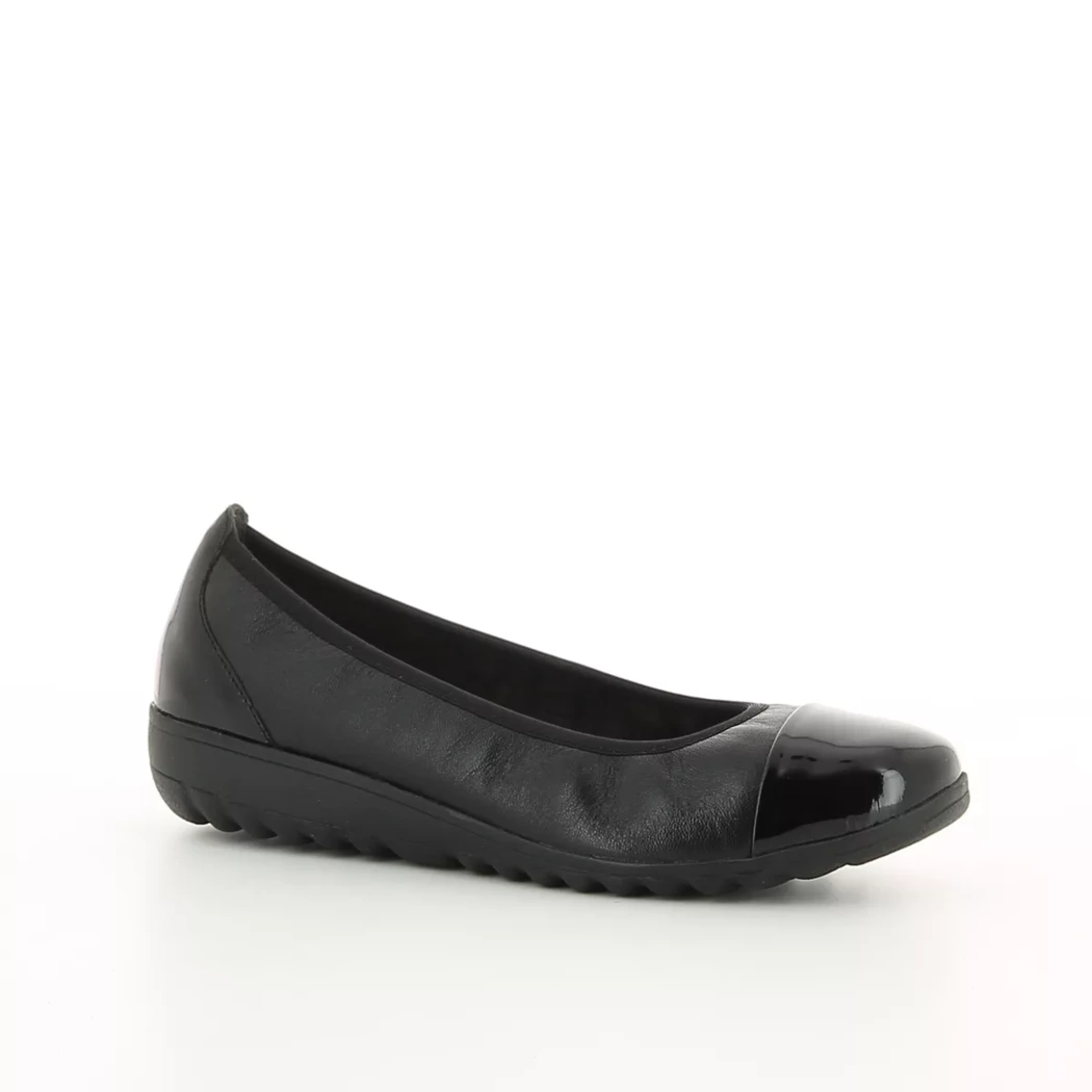 Image (1) de la chaussures Caprice - Ballerines Noir en Cuir
