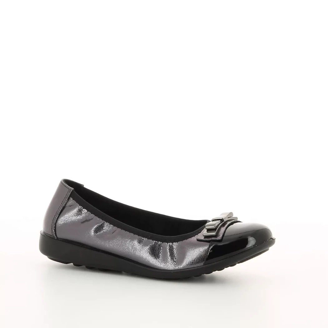 Image (1) de la chaussures Inea - Ballerines Noir en Cuir