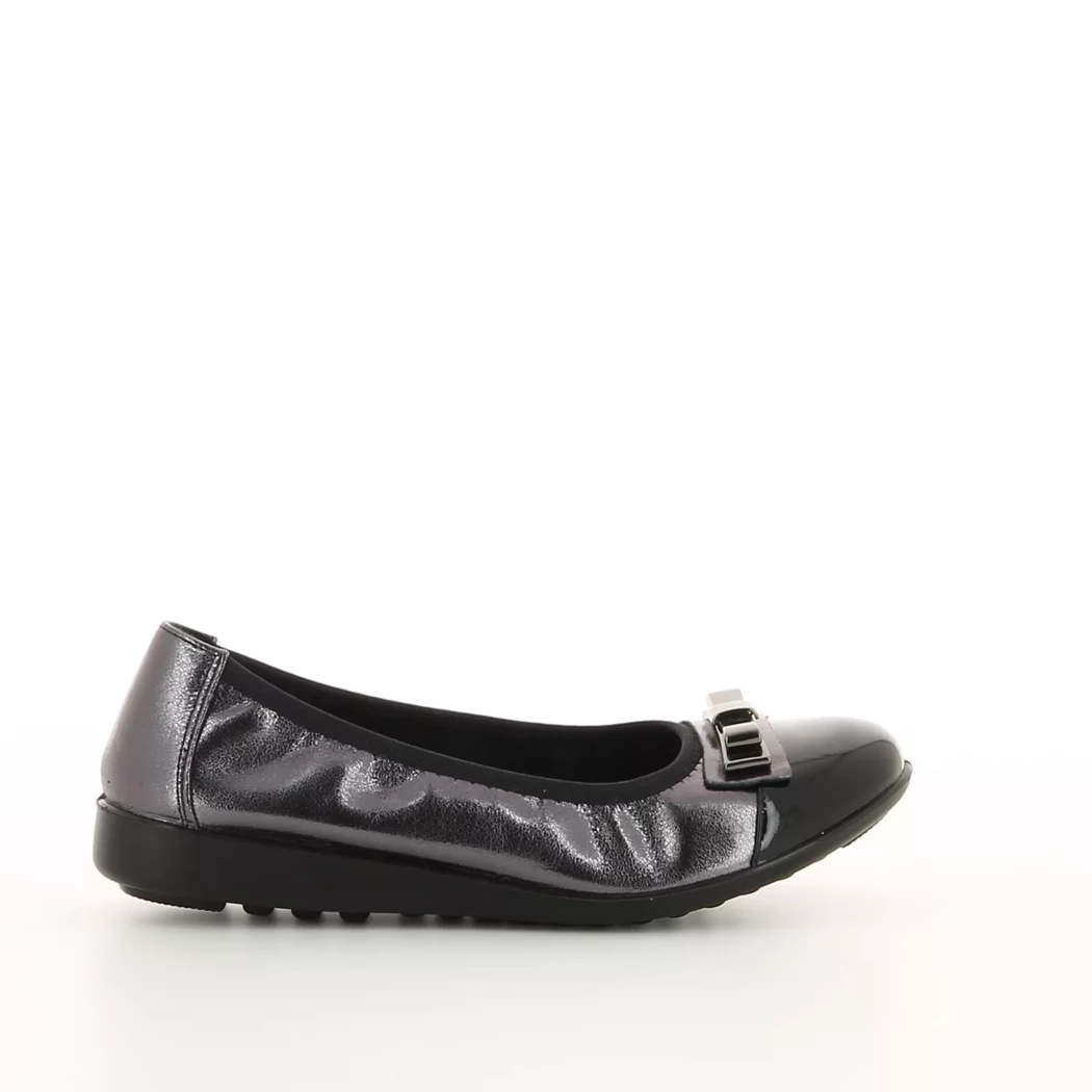 Image (2) de la chaussures Inea - Ballerines Noir en Cuir