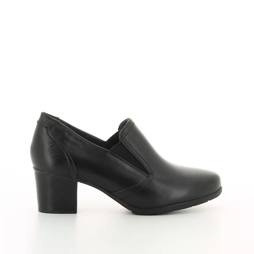 Image (2) de la chaussures Tamaris Comfort - Mocassins Noir en Cuir