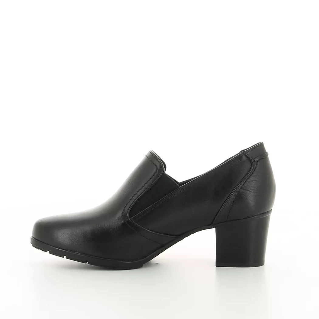 Image (4) de la chaussures Tamaris Comfort - Mocassins Noir en Cuir