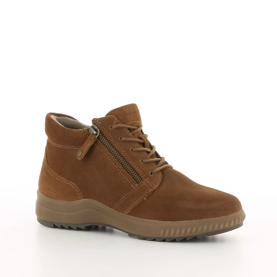 Image (1) de la chaussures Tamaris Comfort - Bottines Cuir naturel / Cognac en Cuir nubuck