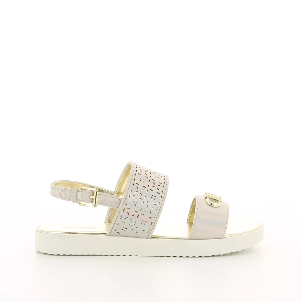 Image (2) de la chaussures Michael Kors Kids - Sandales et Nu-Pieds Argent en Nylon Image (2) de la chaussures Michael Kors Kids - Sandales et Nu-Pieds Argent en Nylon