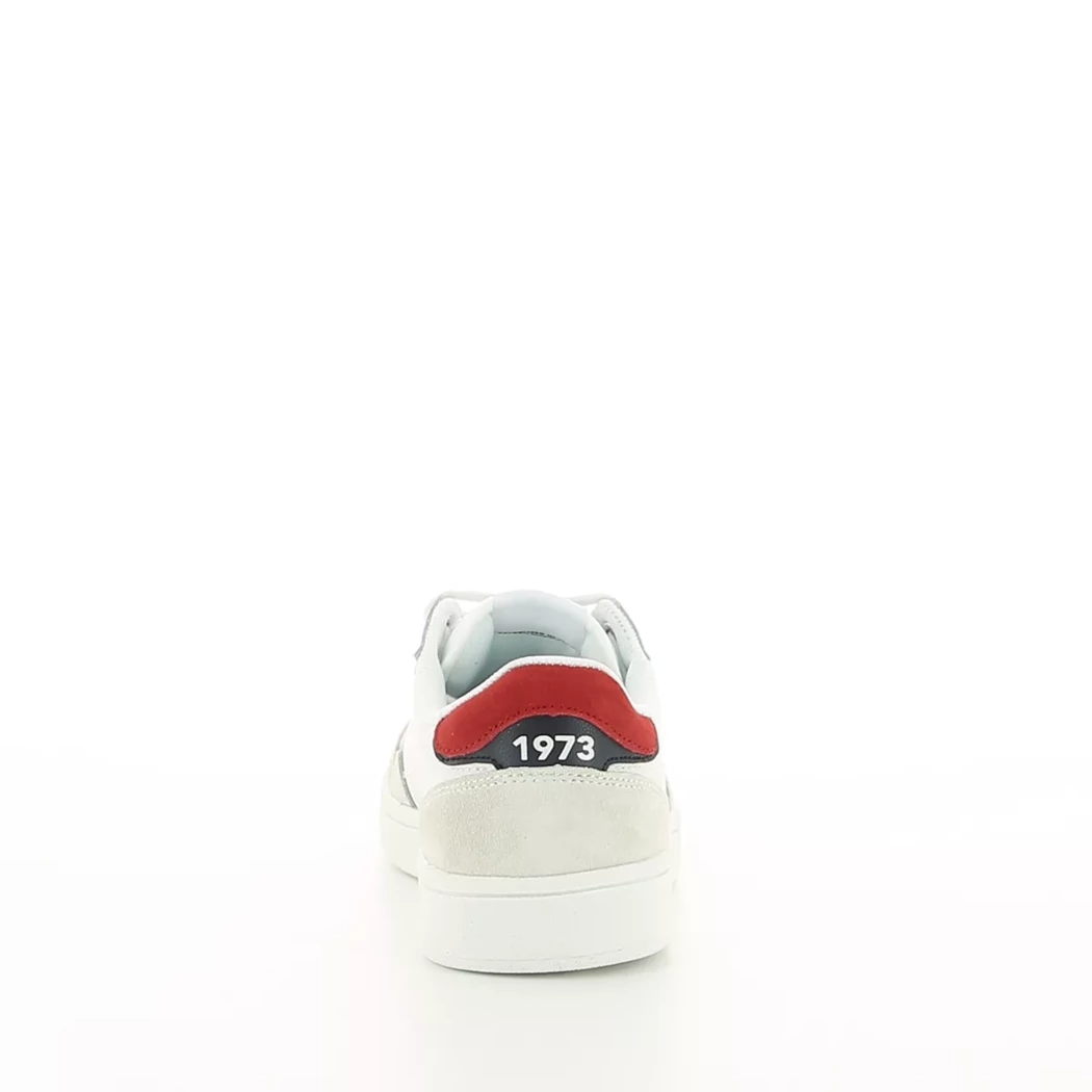 Image (3) de la chaussures Pepe Jeans - Baskets Blanc en Cuir synthétique
