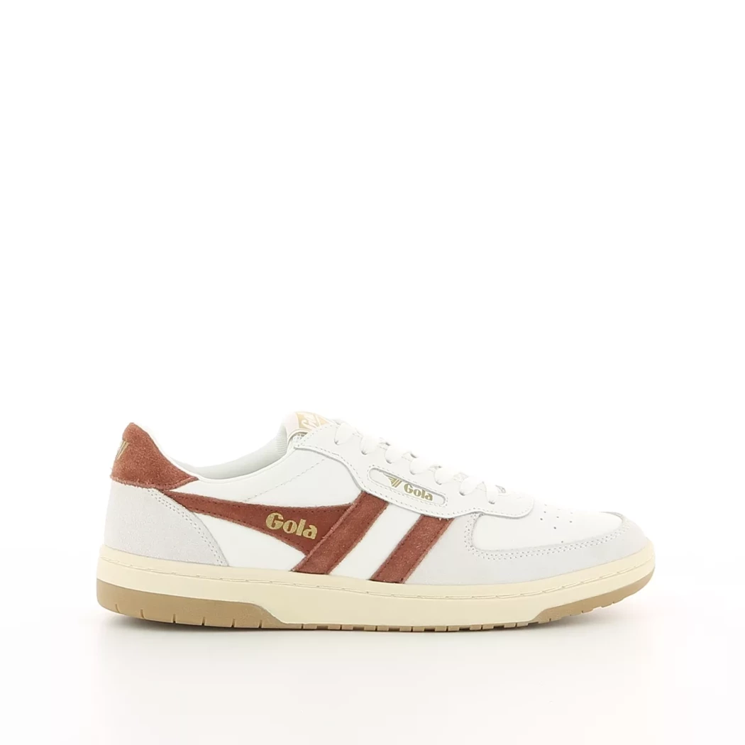 Image (2) de la chaussures Gola - Baskets Blanc en Cuir