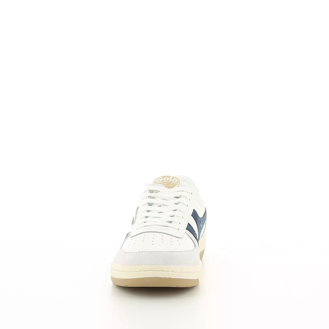 Image (5) de la chaussures Gola - Baskets Blanc en Cuir