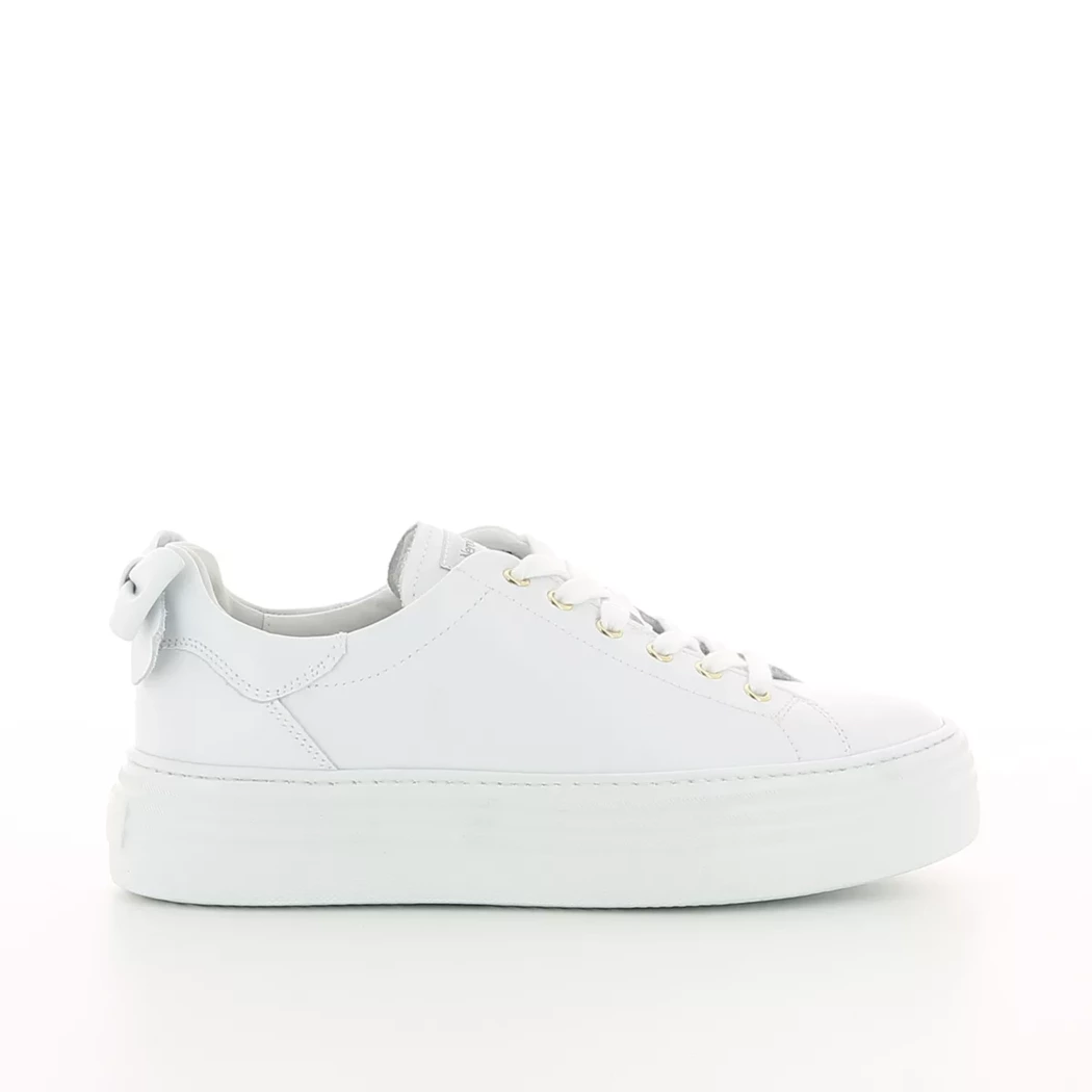 Image (2) de la chaussures Nero Giardini - Baskets Blanc en Cuir