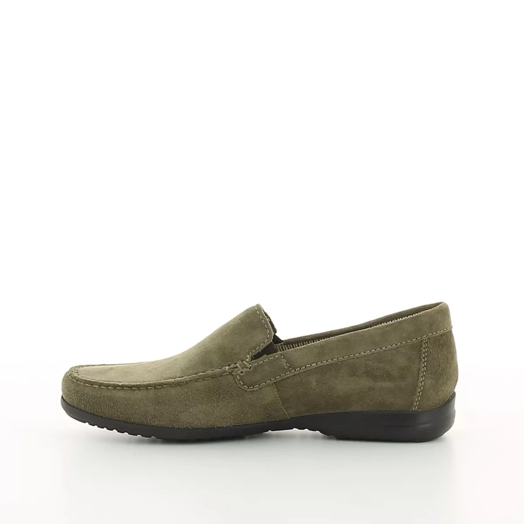 Image (4) de la chaussures Sioux - Mocassins Vert en Cuir nubuck