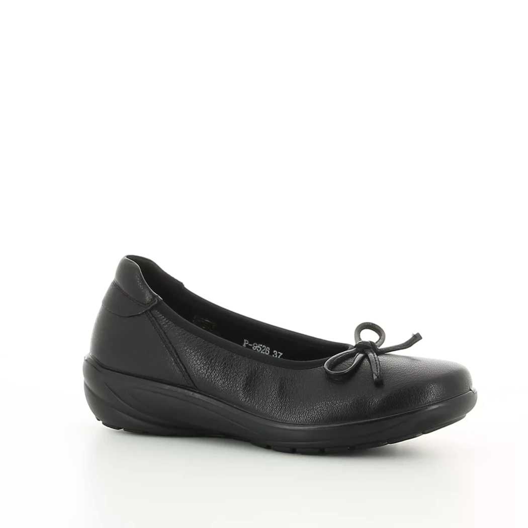 Image (1) de la chaussures G Comfort - Ballerines Noir en Cuir