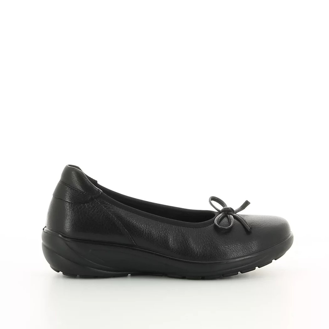 Image (2) de la chaussures G Comfort - Ballerines Noir en Cuir
