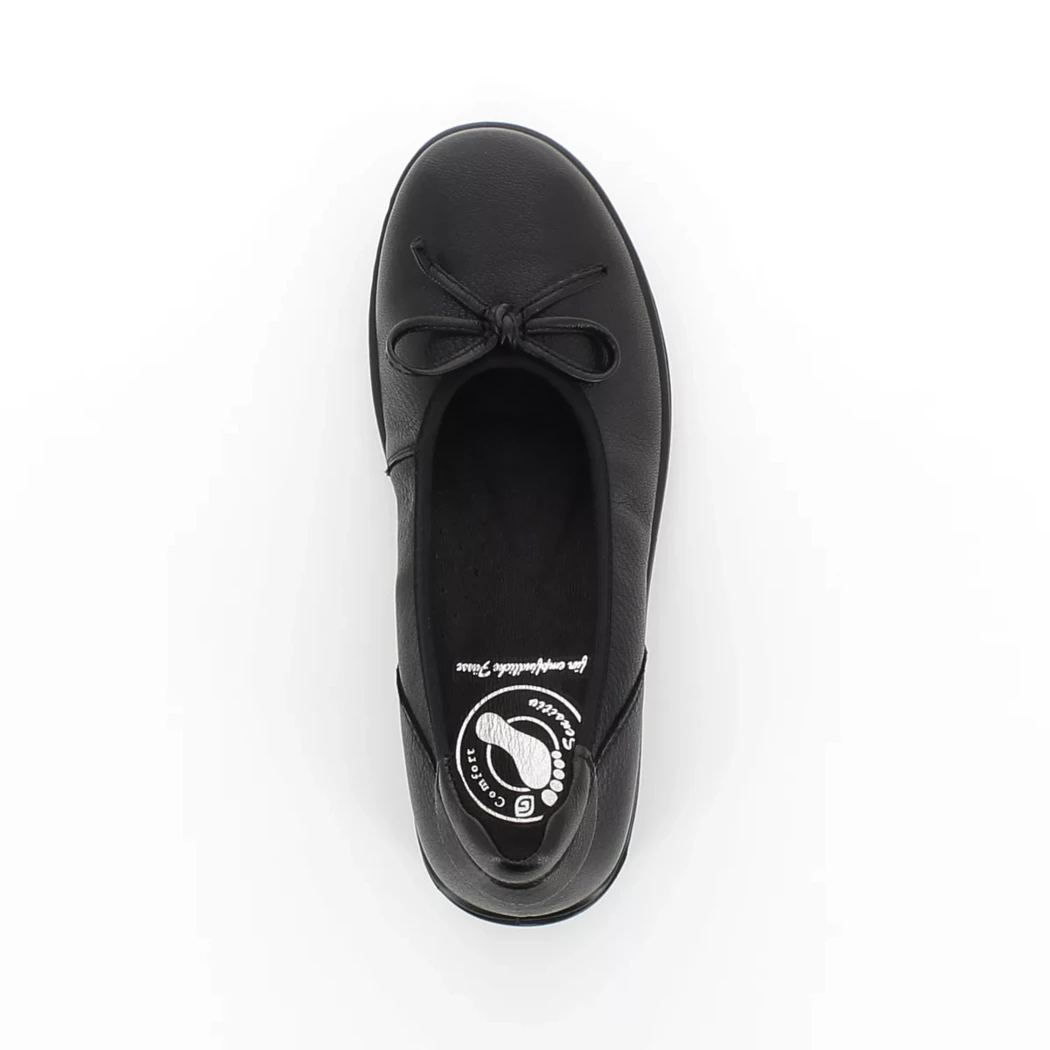 Image (6) de la chaussures G Comfort - Ballerines Noir en Cuir