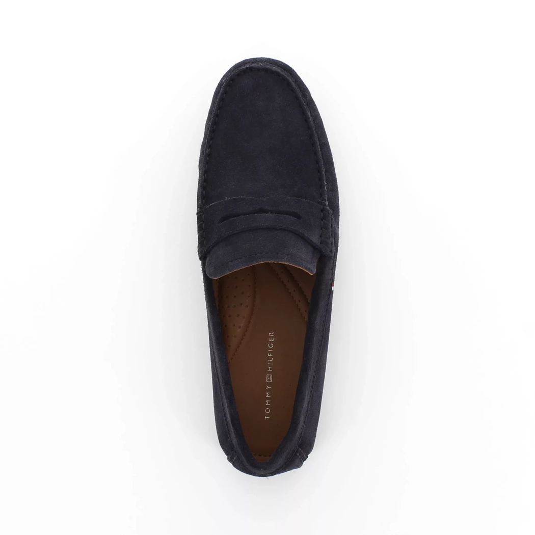 Image (6) de la chaussures Tommy Hilfiger - Mocassins Bleu en Cuir nubuck