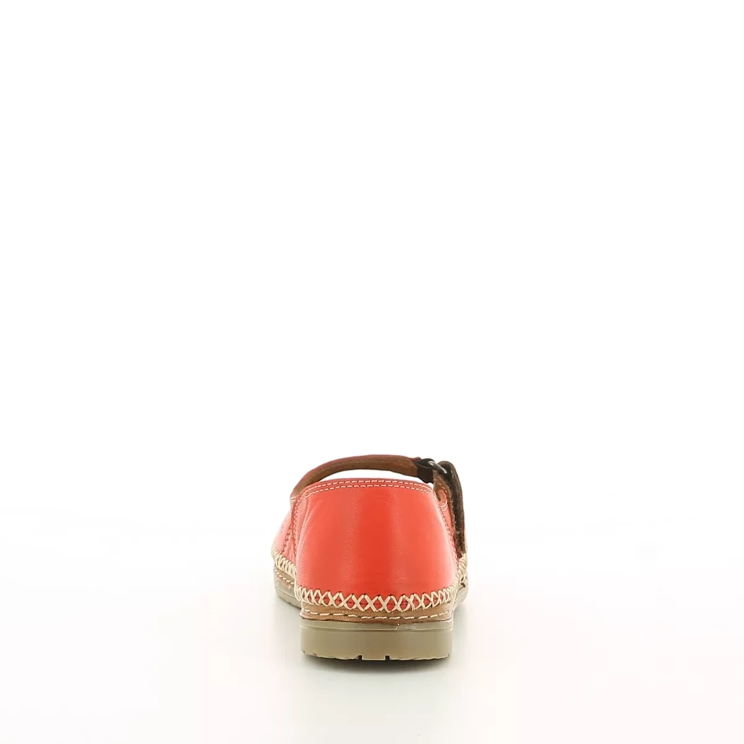 Image (3) de la chaussures Altex - Ballerines Rouge en Cuir