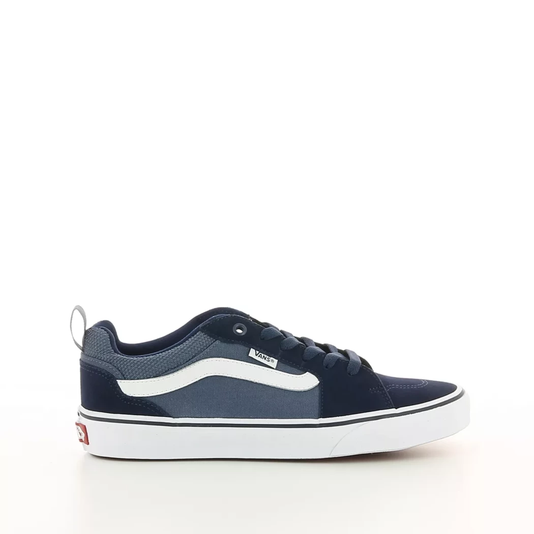 Image (2) de la chaussures Vans - Baskets Bleu en Cuir nubuck