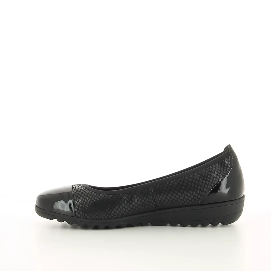 Image (4) de la chaussures Caprice - Ballerines Noir en Cuir
