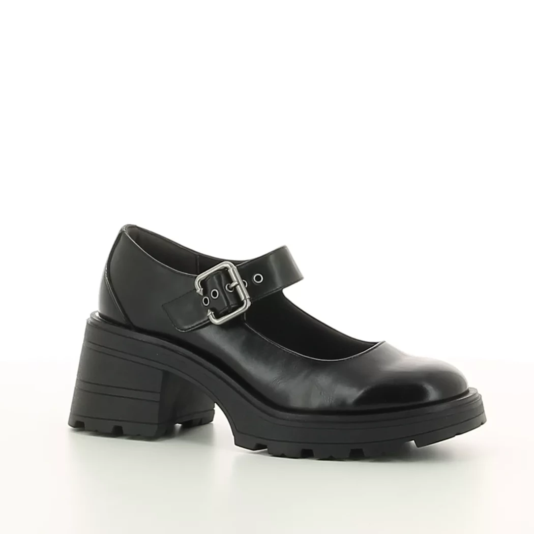 Image (1) de la chaussures Tamaris - Escarpins Noir en Cuir