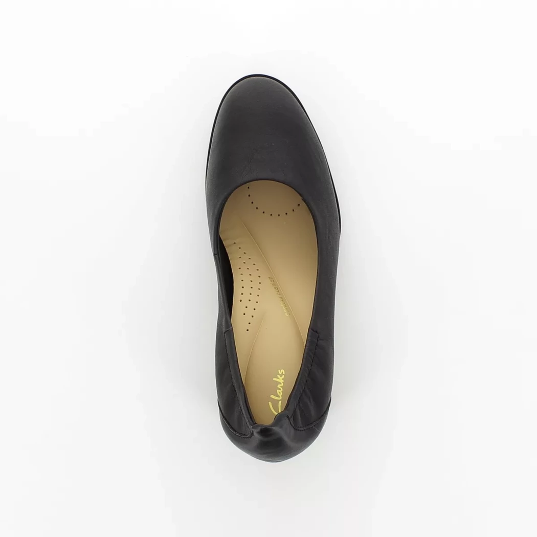 Image (6) de la chaussures Clarks - Escarpins Noir en Cuir