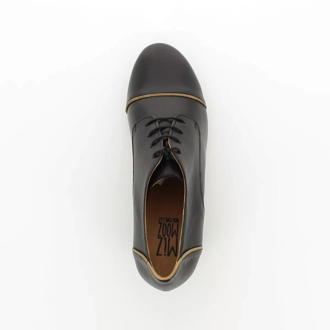 Image (6) de la chaussures Miz Mooz - Escarpins Noir en Cuir