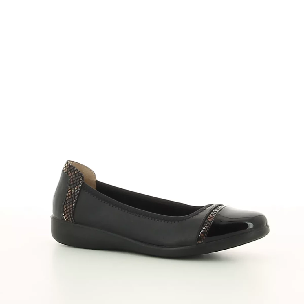 Image (1) de la chaussures Inea - Ballerines Noir en Multi-Matières
