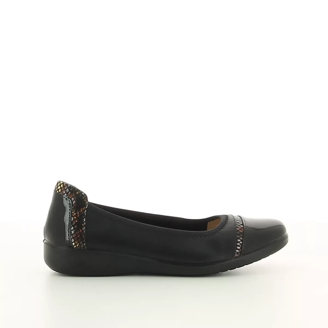 Image (2) de la chaussures Inea - Ballerines Noir en Multi-Matières