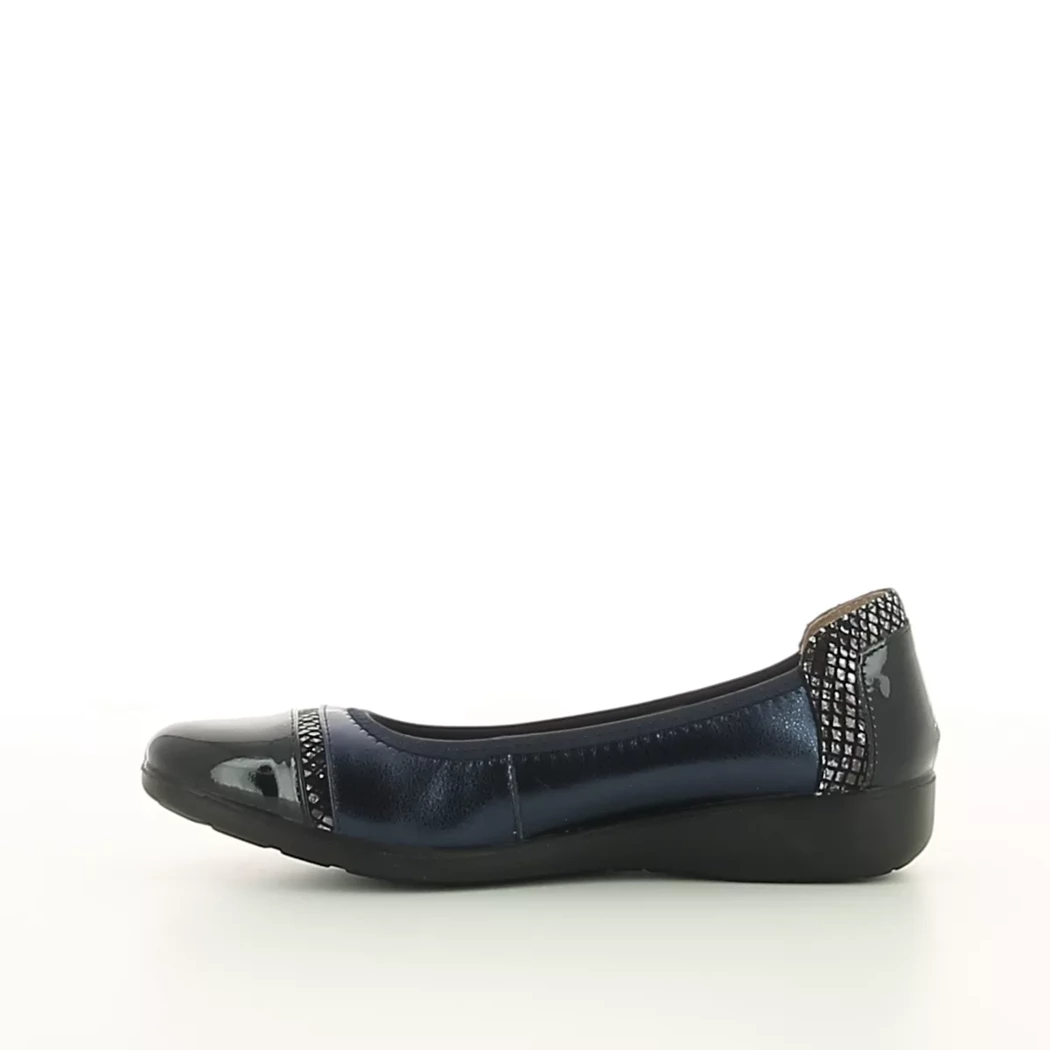 Image (4) de la chaussures Inea - Ballerines Bleu en Multi-Matières