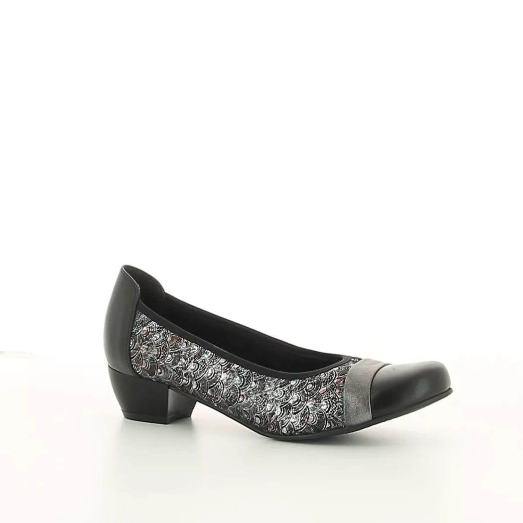 Image (1) de la chaussures Inea - Escarpins Noir en Cuir