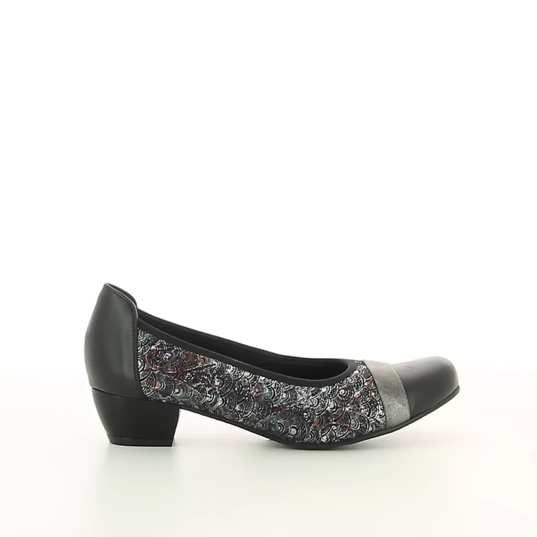 Image (2) de la chaussures Inea - Escarpins Noir en Cuir