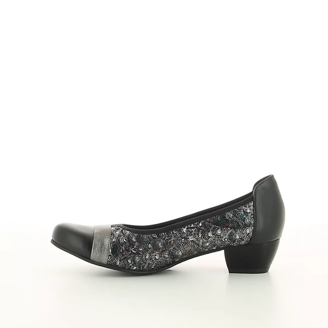 Image (4) de la chaussures Inea - Escarpins Noir en Cuir