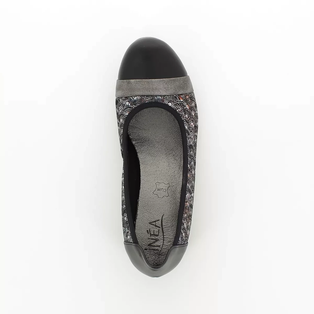 Image (6) de la chaussures Inea - Escarpins Noir en Cuir