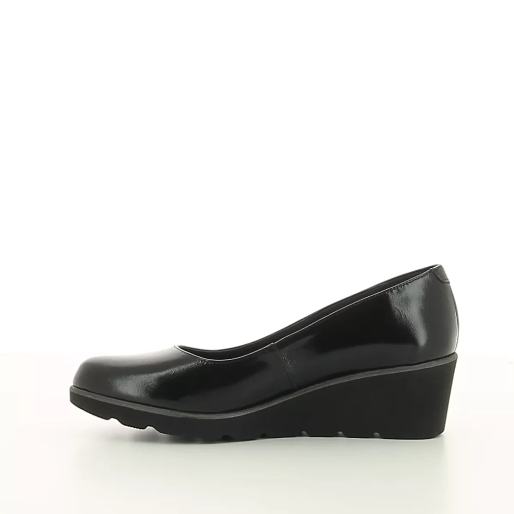 Image (4) de la chaussures Quala - Escarpins Noir en Cuir