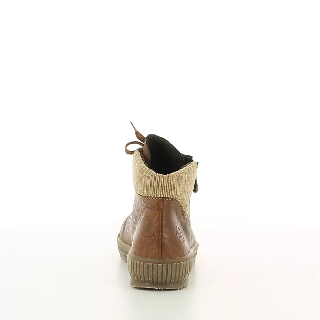 Image (3) de la chaussures Rieker - Bottines Cuir naturel / Cognac en Cuir Image (3) de la chaussures Rieker - Bottines Cuir naturel / Cognac en Cuir