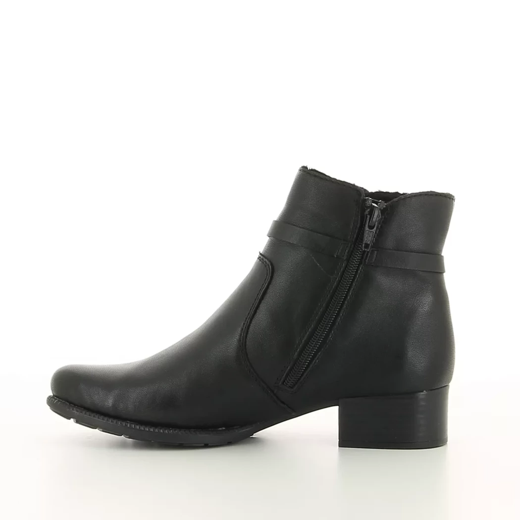 Image (4) de la chaussures Rieker - Boots Noir en Cuir