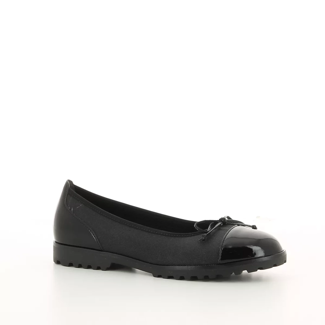 Image (1) de la chaussures Gabor - Ballerines Noir en Textile
