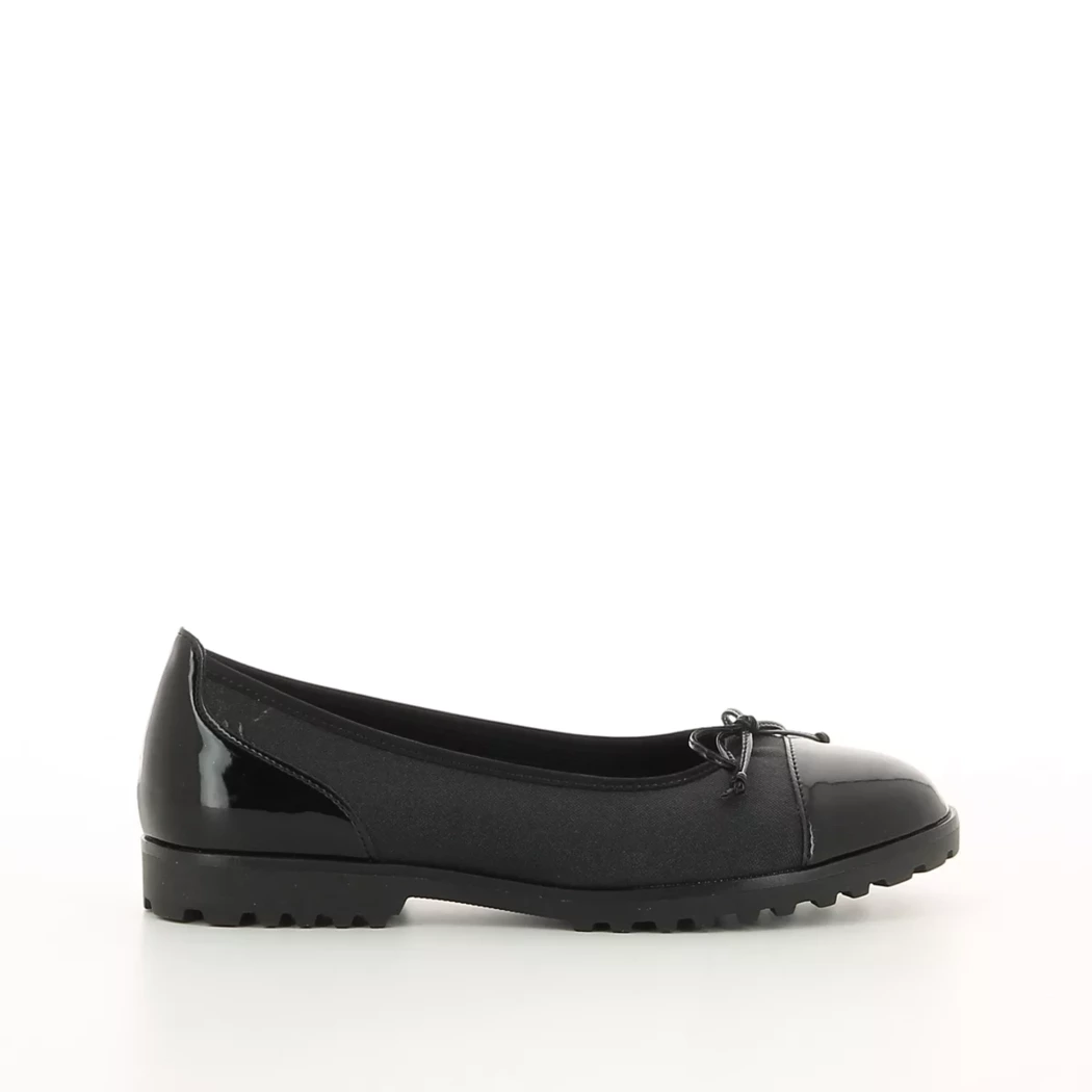 Image (2) de la chaussures Gabor - Ballerines Noir en Textile