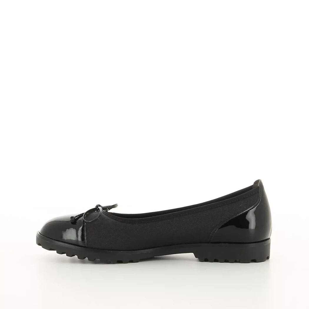Image (4) de la chaussures Gabor - Ballerines Noir en Textile