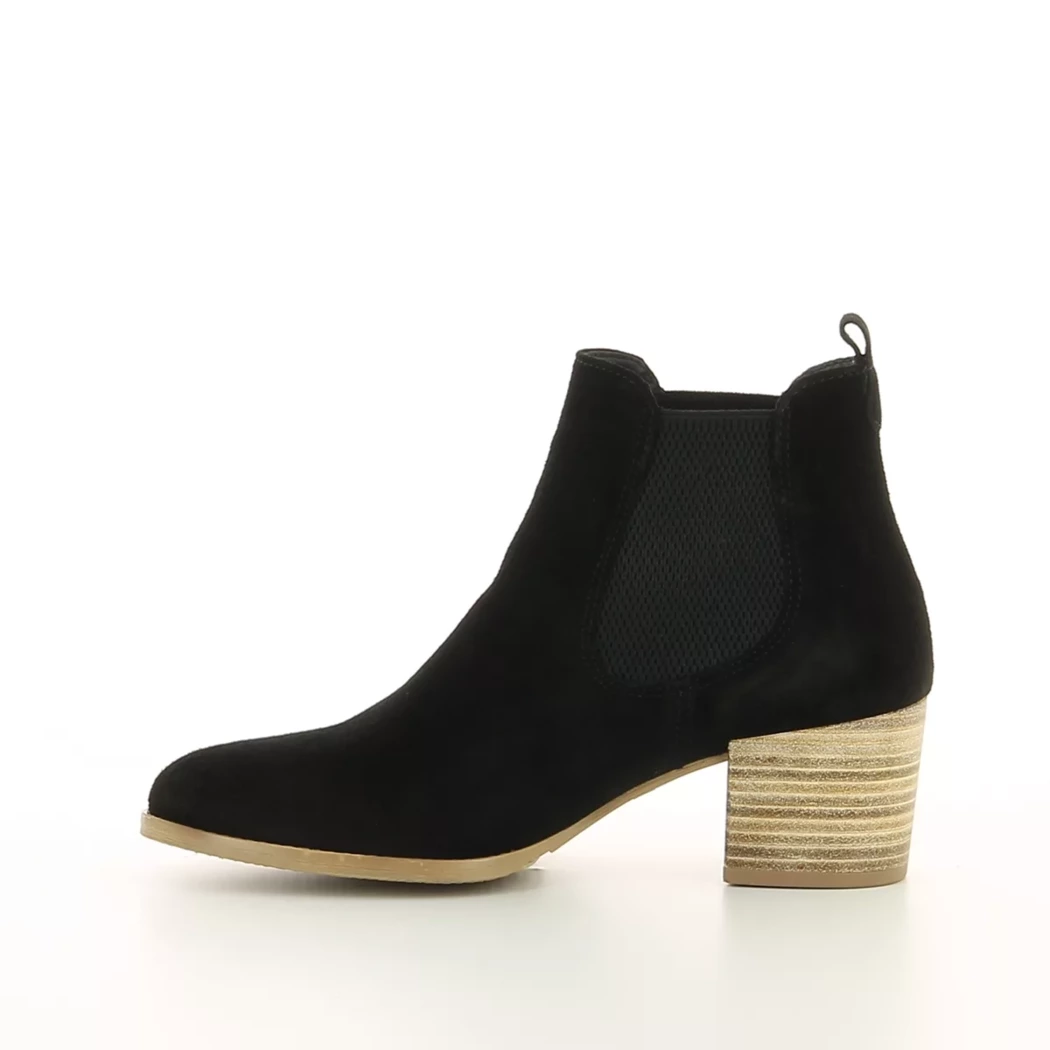 Image (4) de la chaussures Tamaris - Boots Noir en Cuir nubuck