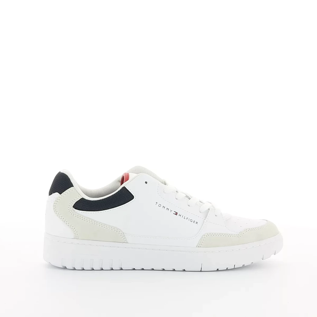 Image (2) de la chaussures Tommy Hilfiger - Baskets Blanc en Cuir