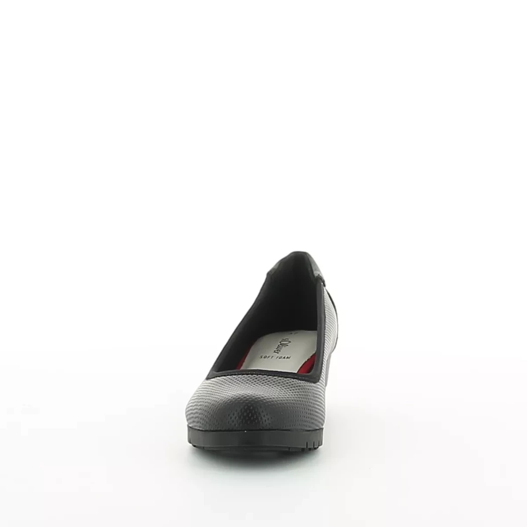 Image (5) de la chaussures S.Oliver - Escarpins Noir en Cuir synthétique