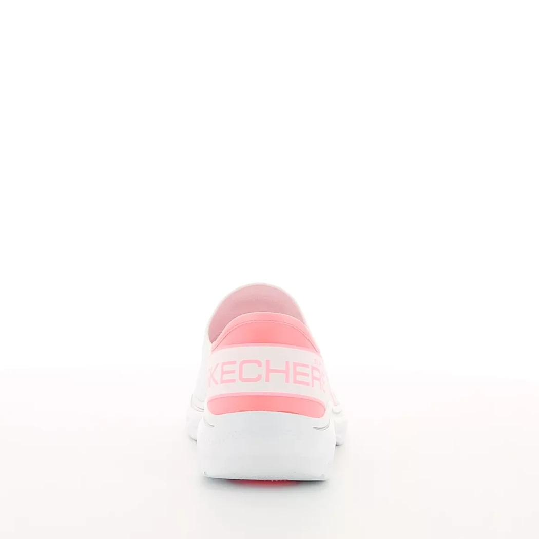 Image (3) de la chaussures Skechers - Baskets Blanc en Textile