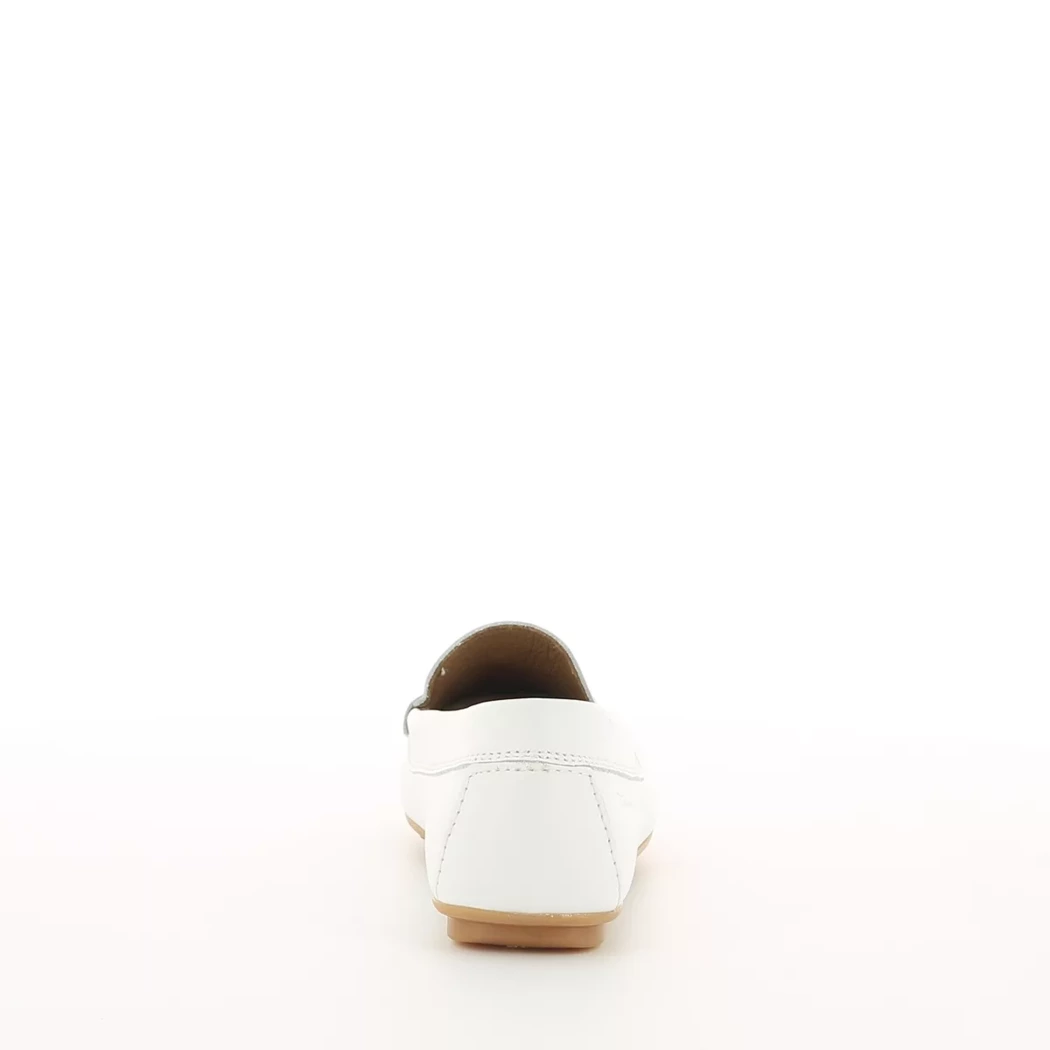 Image (3) de la chaussures Tamaris - Mocassins Blanc en Cuir