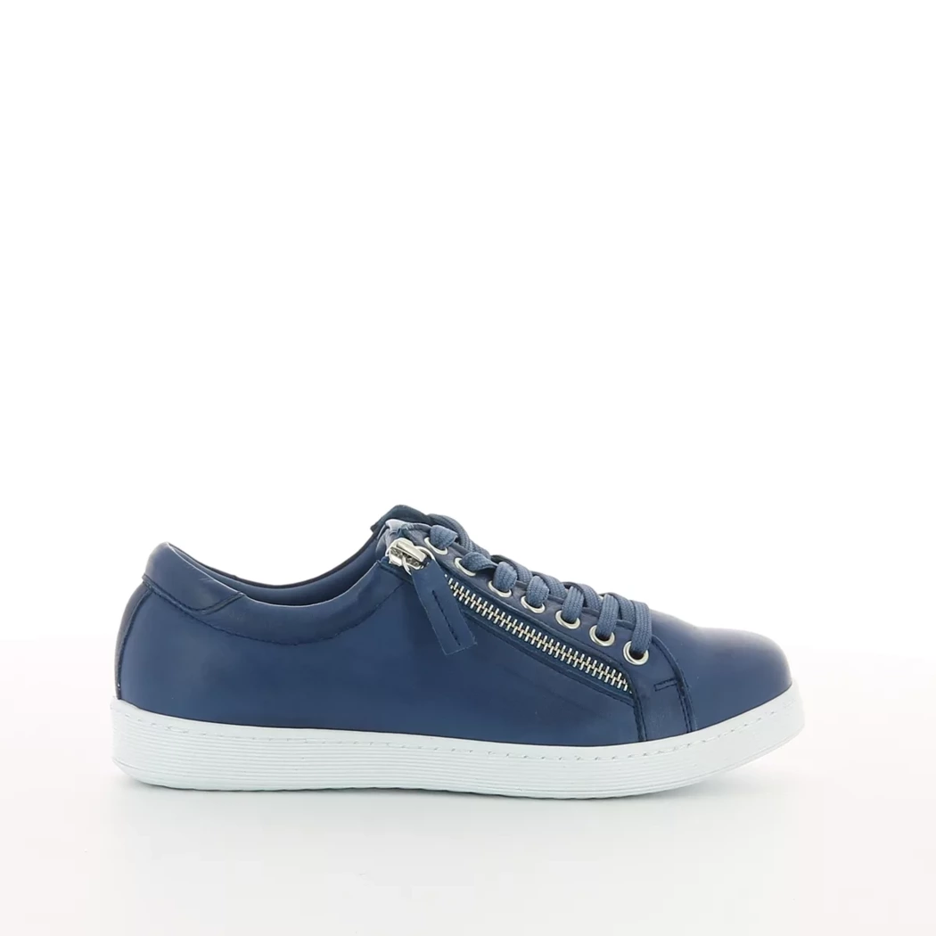 Image (2) de la chaussures Andrea Conti - Baskets Bleu en Cuir