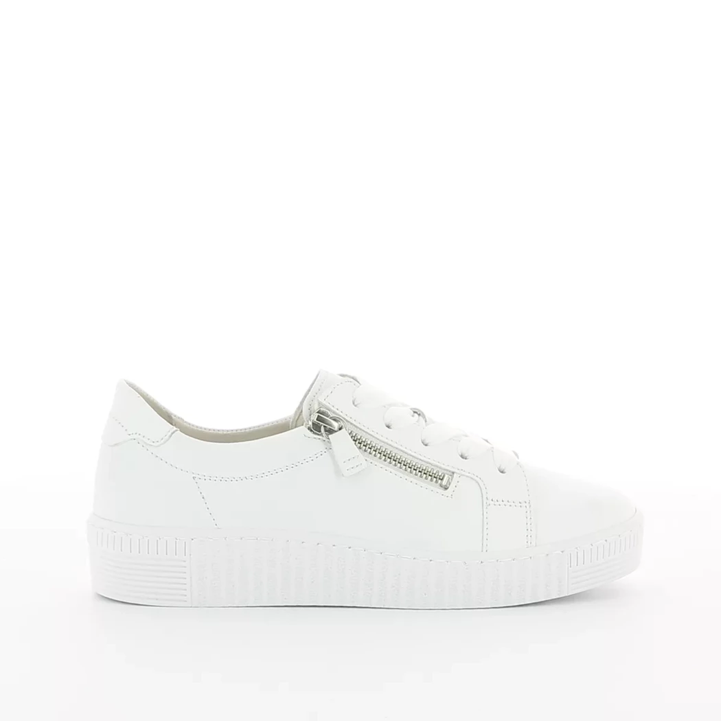 Image (2) de la chaussures Gabor - Baskets Blanc en Cuir